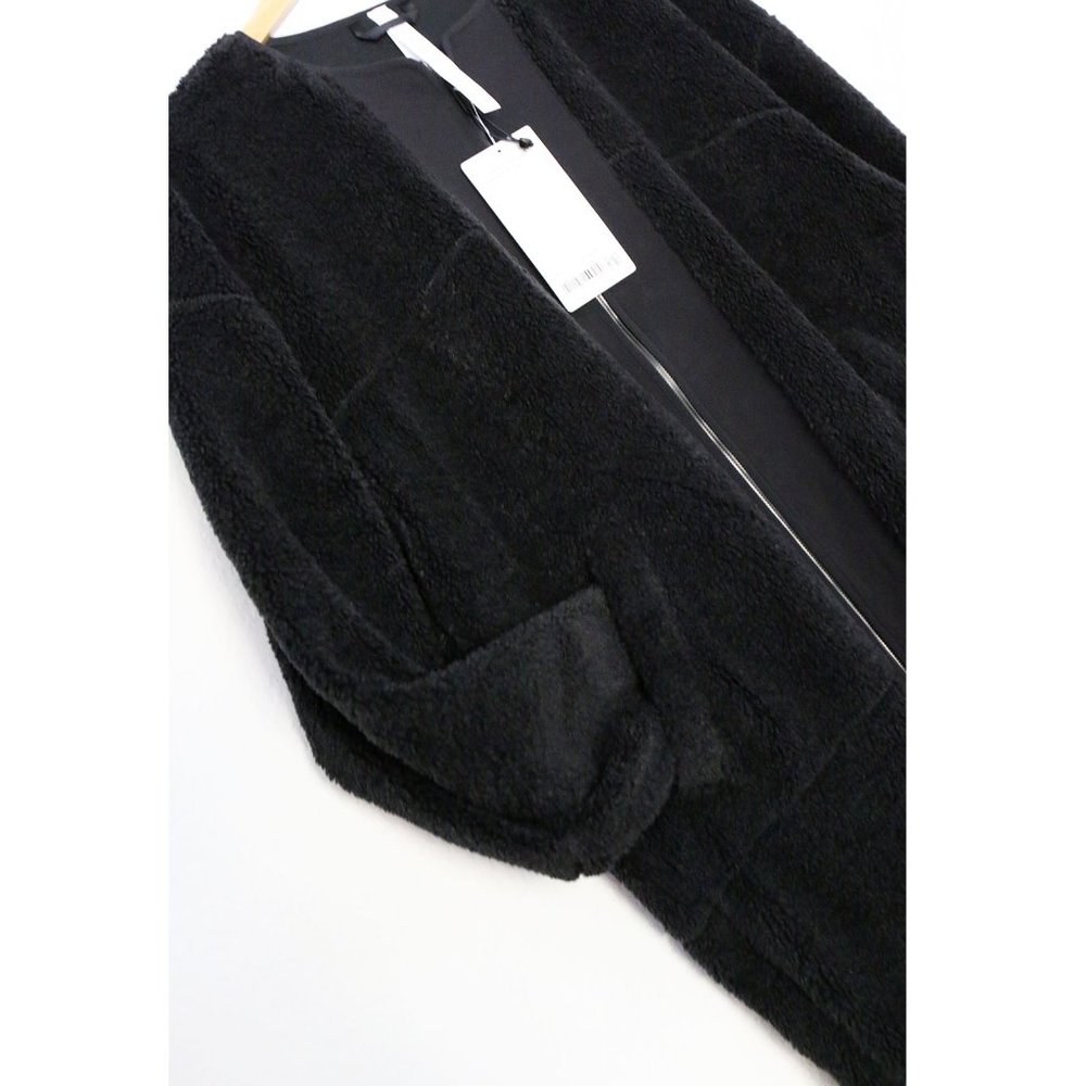 NEW Lululemon Collarless Textured Fleece Full Zip 14 Jacket Coat Longline $198 - Picture 8 of 16